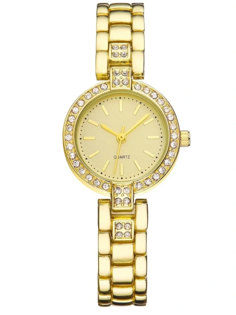 Luxe Eternel Crystal Watch